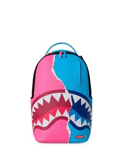 Sprayground Shark-print Backpack In Multi