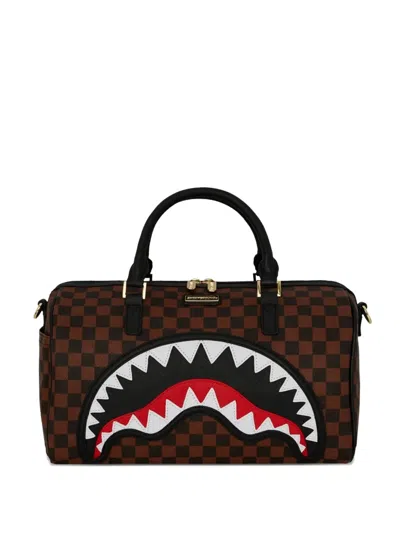 Sprayground Sharks In Paris 2.0 Holdall In Brown