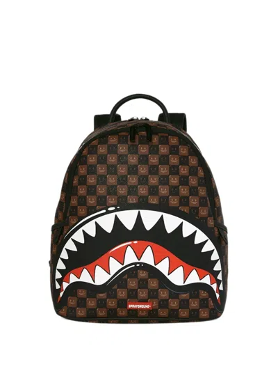 Sprayground Sharks In Paris Backpack In Blue