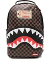 Sprayground Sharks In Paris Backpack In Brown