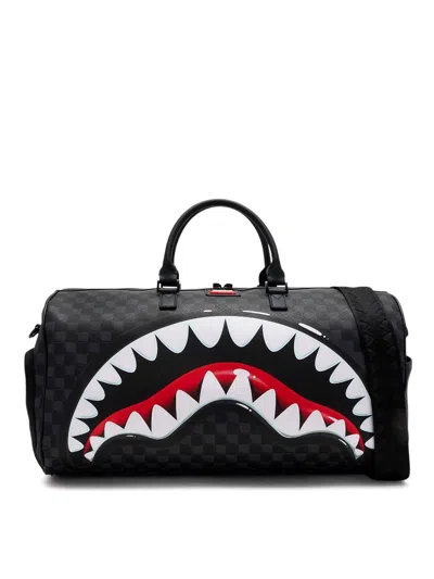 Sprayground Sharks In Paris Balloon Black Duffle