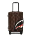 Sprayground Sharks In Paris Blur Carry-on Luggage In Multi