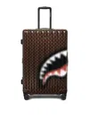 Sprayground Sharks In Paris Blur Full Size Trolley In Multi