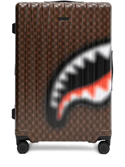 Sprayground Shark Graphic Hard-shell Suitcase
