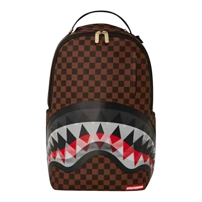 Pre-owned Sprayground Sharks In Paris Lenticular Chomp Backpack 'brown' | Men's Size Onesize