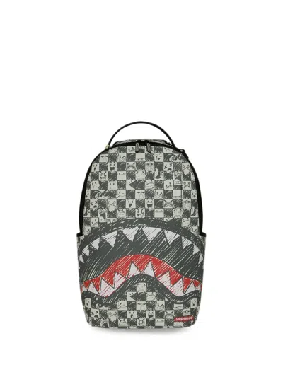 Sprayground Kids' Sharks In Paris Outlaws Backpack In Green