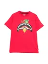 Sprayground Sharks In Paris T-shirt In Multi