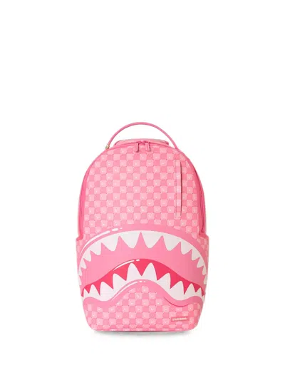 Sprayground Kids' Shinobi Sharks In Paris Backpack In Pink