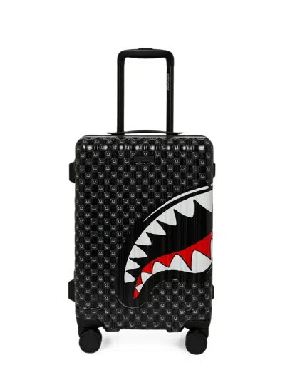 Sprayground Shinobi Sharks In Paris Carry-on Luggage In Black