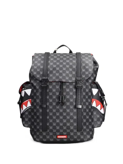 Sprayground Shinobi Sharks In Paris Monte Carlo Backpack In Purple