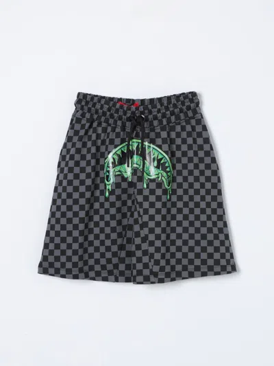 Sprayground Shorts  Kids Color Grey