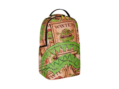 Pre-owned Sprayground Shrek Wanted Backpack In Multi