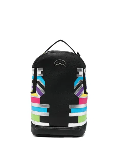 Sprayground Side Shifter Backpack In Black