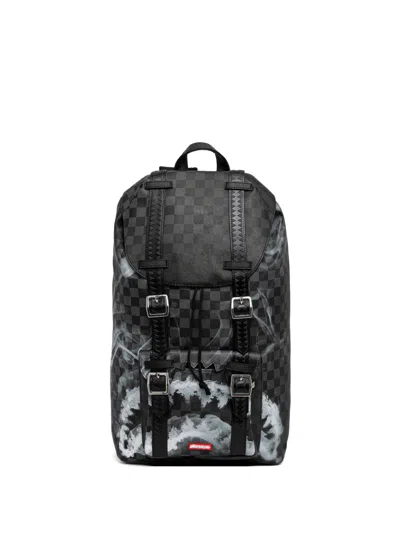 Sprayground Sip N\' Smoke Hills Backpack In Black