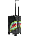 Sprayground Slime Takeover Check-pattern Holdall In Black