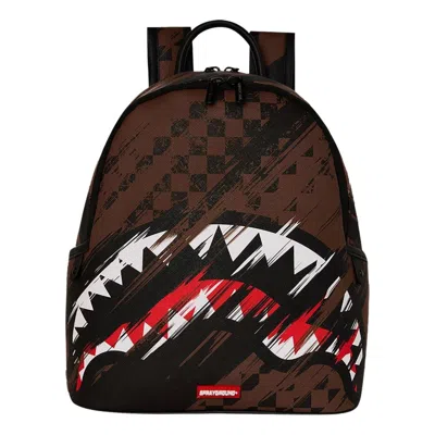 Sprayground Smeared Grunge Savage Backpack 'brown Black'