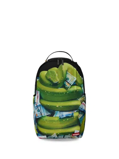 Sprayground Snake Eyes Snake-print Backpack In Neutral