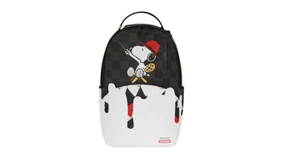 Pre-owned Sprayground Snoopy Art Bite Dlxsv Backpack In Multi
