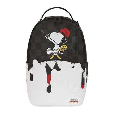 Pre-owned Sprayground Snoopy Art Bite Dlxsv Backpack 'multicolor' | Multi-color | Men's Size Onesize