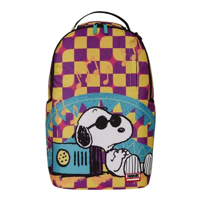 Pre-owned Sprayground Snoopy Chillwave Dlx Backpack 'multicolor' | Multi-color | Men's Size Onesize
