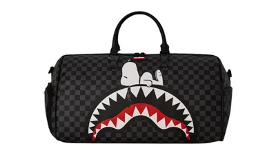 Pre-owned Sprayground Snoopy Day Off Duffle In Multi