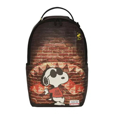 Pre-owned Sprayground Snoopy Joe Cool For School Backpack 'multicolor' | Multi-color | Men's Size Onesize