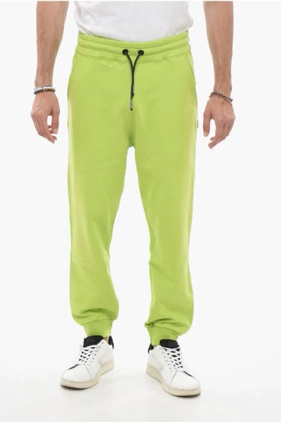 Sprayground Solid Color Brushed Cotton Joggers In Green