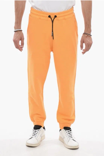 Sprayground Solid Color Brushed Cotton Joggers In Yellow