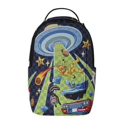 Pre-owned Sprayground Space Warped Backpack 'multicolor' | Multi-color | Men's Size Onesize