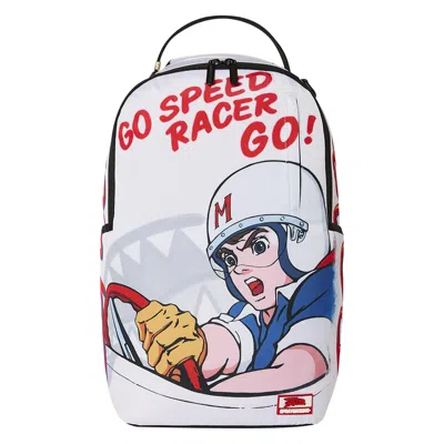 Pre-owned Sprayground Speed Racer Official Collab Go Speed Racer Backpack 'multicolor' | Multi-color | Men's S