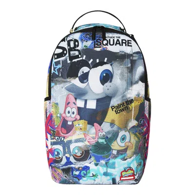 Pre-owned Sprayground Spongebob It Was All A Dream Backpack 'multicolor' | Multi-color | Men's Size Onesize