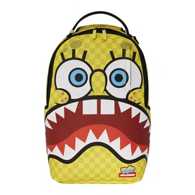 Pre-owned Sprayground Spongebob Square Check Flex Dlxsv Backpack 'multicolor' | Multi-color | Men's Size Onesi