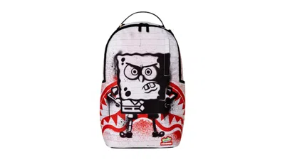 Pre-owned Sprayground Spongebob Stencil Wall Dlxr Backpack In Multi