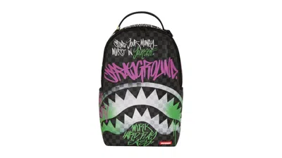 Pre-owned Sprayground Spray Poetry Encore Backpack In Multi