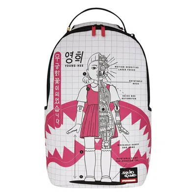 Pre-owned Sprayground Squid Game Collab Robot Girl Backpack 'multicolor' | Multi-color | Men's Size Onesize