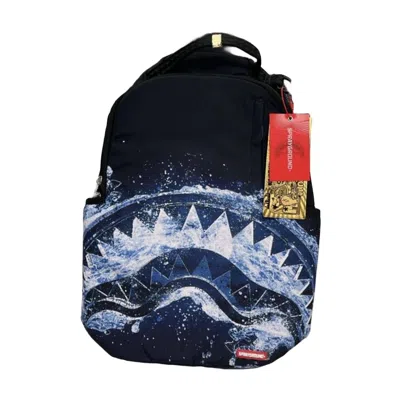 Sprayground Star Wars Death Shark Backpack Unisex Blue Shoulder Strap Bag Spr276 In Multi