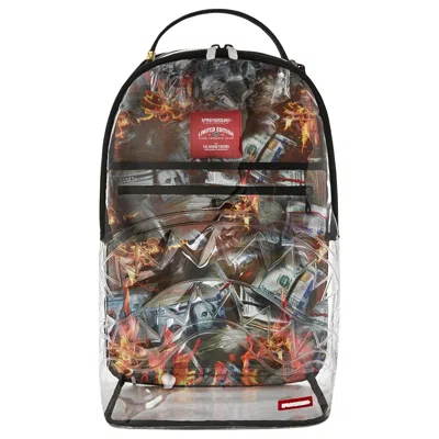 Pre-owned Sprayground Stay Up - Clear Backpack 'multicolor' | Multi-color | Men's Size Onesize