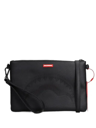 Sprayground Stealth Glide Crossover Clutch Bag In Purple