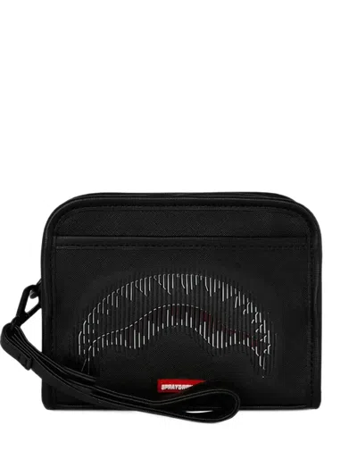 Sprayground Stealth Glide Shoulder Bag In Black