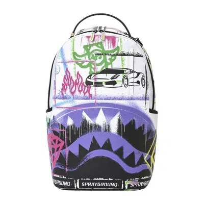 Pre-owned Sprayground Stencil Pencil Continental Backpack 'multicolor' | Multi-color | Men's Size Onesize