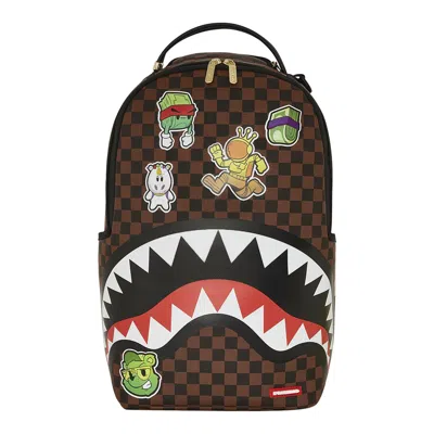 Pre-owned Sprayground Sticker Ops Backpack 'multicolor' | Multi-color | Men's Size Onesize