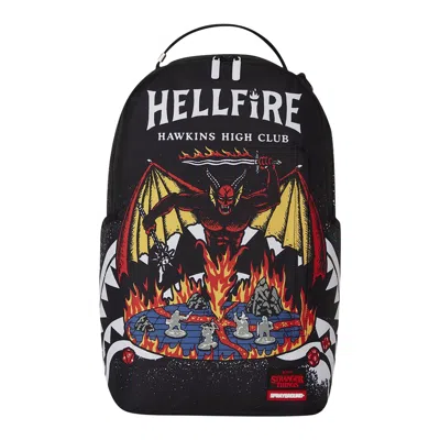 Pre-owned Sprayground Stranger Things Hellfire Backpack 'multicolor' | Multi-color | Men's Size Onesize
