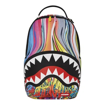 Pre-owned Sprayground Super Melt Backpack 'multicolor' | Multi-color | Men's Size Onesize