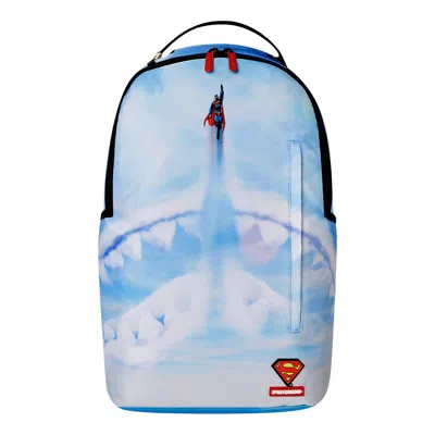 Pre-owned Sprayground Superman On Clouds Dlxr Backpack 'multicolor' | Multi-color | Men's Size Onesize