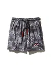 Sprayground Swimsuit Sea And Pool Man  Sp046 Am Swim Trunks In Gray