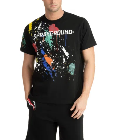 Sprayground T-shirt In Black