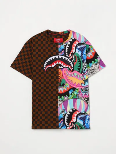 Sprayground T-shirt  Kids Color Brown
