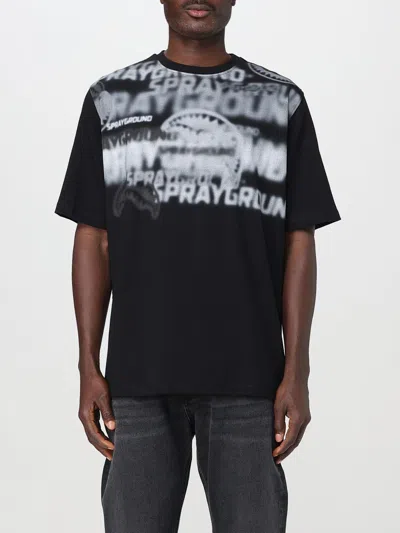 Sprayground T-shirt  Men Color Black