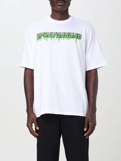 SPRAYGROUND T-SHIRT SPRAYGROUND MEN COLOR WHITE,429066001