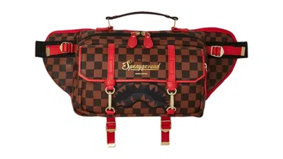 Pre-owned Sprayground Takeover The Throne Cargo Pant Crossbody In Multi